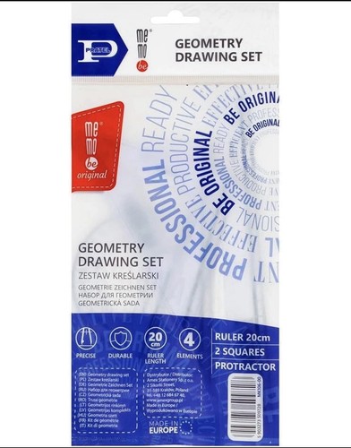 Geometrie set teilig - geometrie,