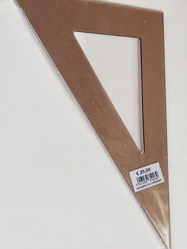 Zeichendreieck 30cm marke - zeichendreieck,,