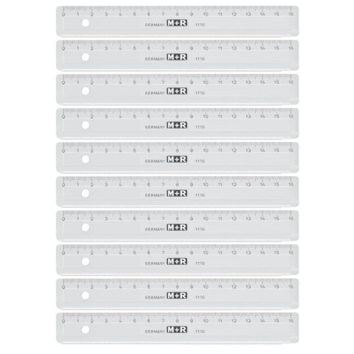 16cm lineal schullineal - 10, x