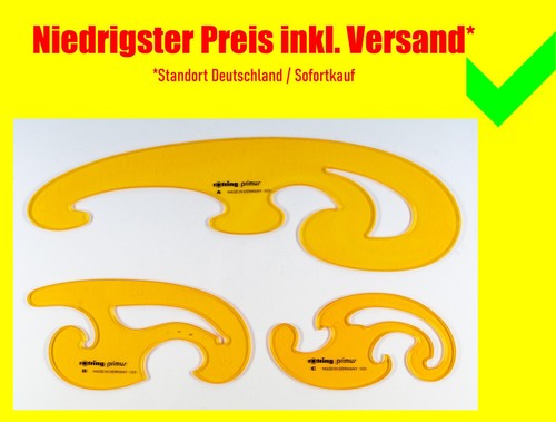 Rotring kurvenlineal - (01.047),