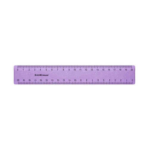 Lineal 20cm kunststoff mit - 1,