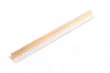 altes Holz Lineal 30cm für z