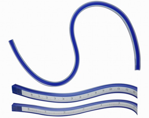 Kurvenlineal flexibles kurven - kurvenlineal,